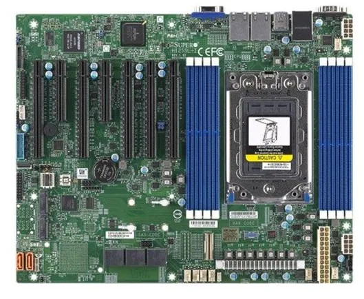 Supermicro H12SSL-I Motherboard - AMD SP3-sokkel - DDR4 RAM - ATX