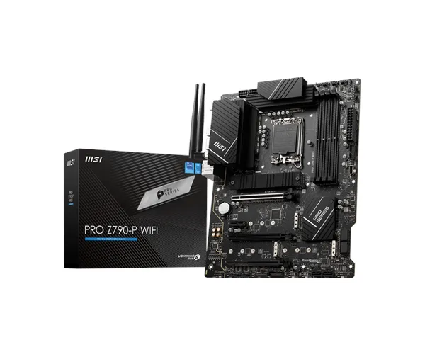 MSI PRO Z790-P WIFI Hovedkort - Intel Z790 - Socket Intel LGA1700 - RAM DDR5 - ATX