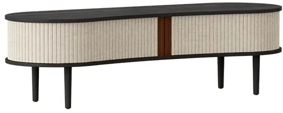 Umage Audacious TV-benk - svart eik - White sands